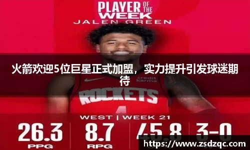 火箭欢迎5位巨星正式加盟，实力提升引发球迷期待