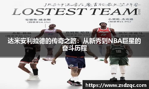 达米安利拉德的传奇之路：从新秀到NBA巨星的奋斗历程