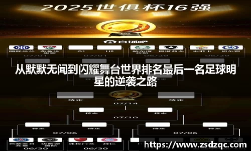 从默默无闻到闪耀舞台世界排名最后一名足球明星的逆袭之路